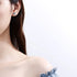 MJ-52 D Color Moissanite Lab Diamond Stud Earring For Women 925 Sterling Silver Wedding Engagement Ear Studs Jewelry